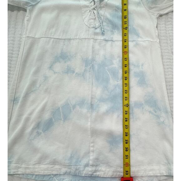 S'edge Blue and White mini Sheath Dress Size Small - Picture 11 of 12